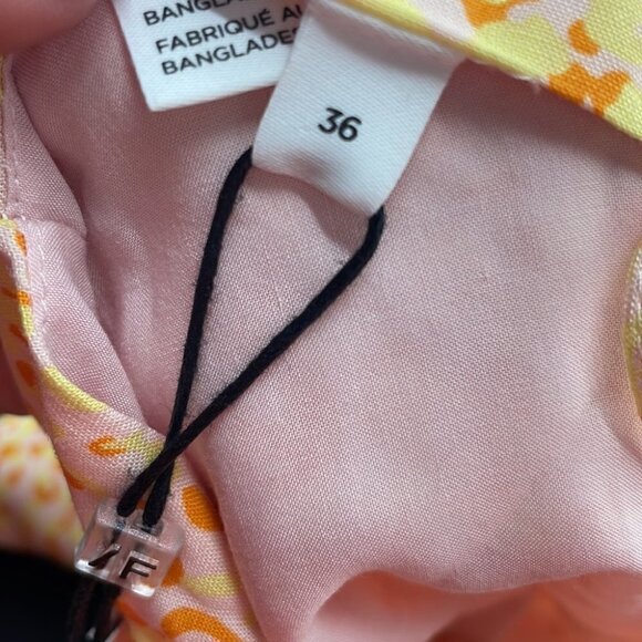 SELECTED Femme NWT Slfjalina strappy tank top keyhole back in pink chalk sz 6 - Picture 7 of 9